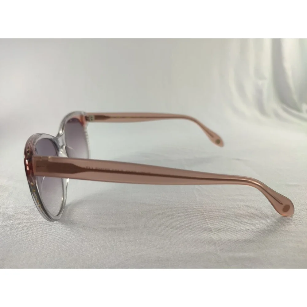 FYSH 2040 S407 Women's Sunglasses Clear Pink Rhinestone Cat Eye 53-18-143